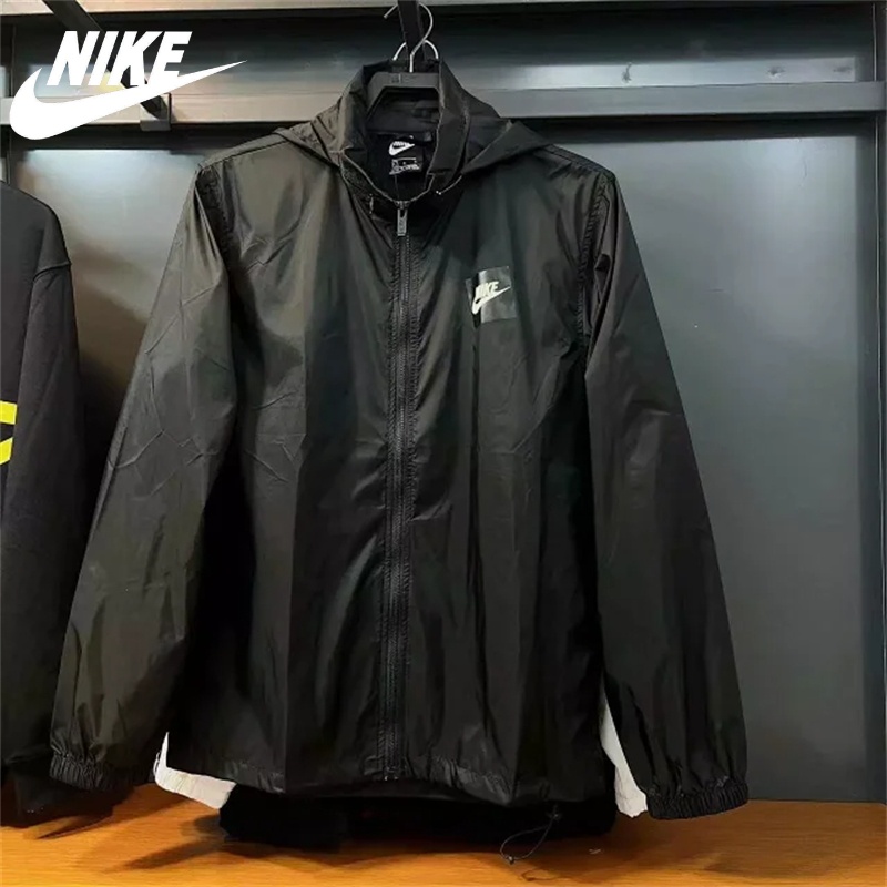Áo Khoác Khóa Kéo In Chữ JUST DO IT Nhanh Khô Chính Hãng 100% Cho Nam