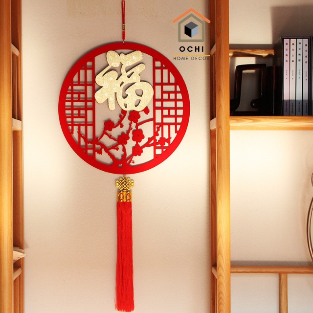 Chữ PHÚC trang trí tết tranh treo tường siêu hot decor nhà cửa TẶNG KÈM MÓC TREO TƯỜNG