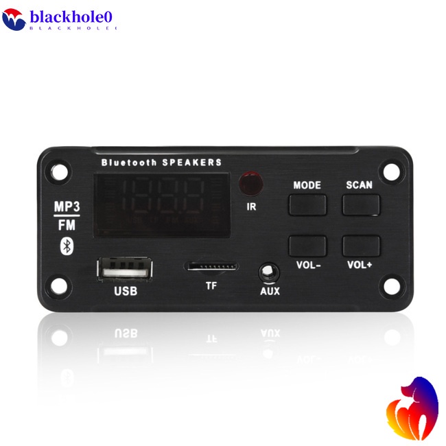 Bảng Mạch Giải Mã Máy Nghe Nhạc Mp3 2x25w Kết Nối Bluetooth 5.0 Và Điều Khiển Từ Xa