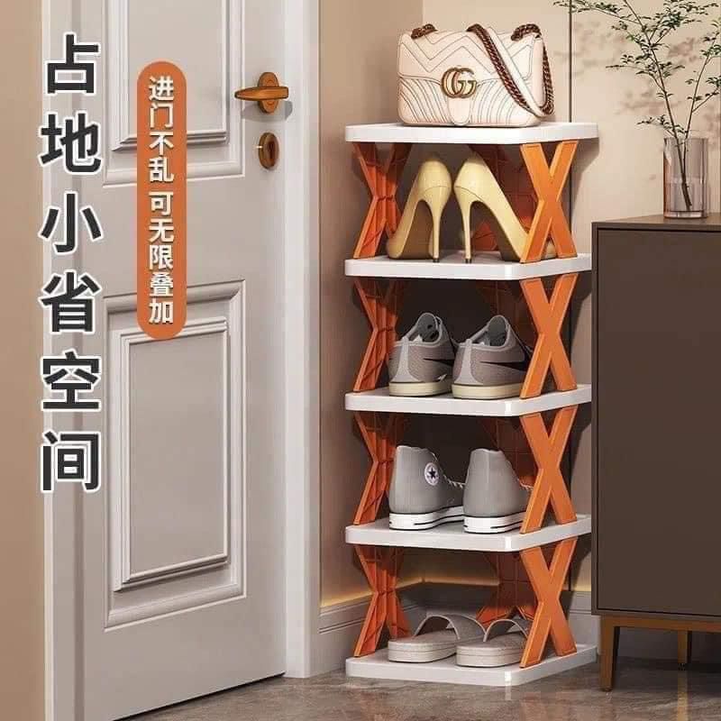 set 2 kệ ziczac 5 tầng