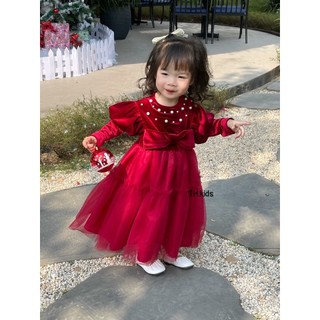 Váy Noel Cho Bé-Váy Diện Tết