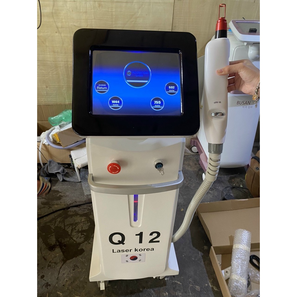 Máy Laser Xoá Xăm Q12. Máy Leser Q12