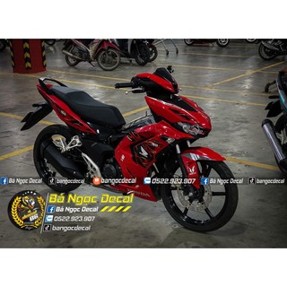 TEM LỬA XE WINNER X V3 MÀU ĐỎ