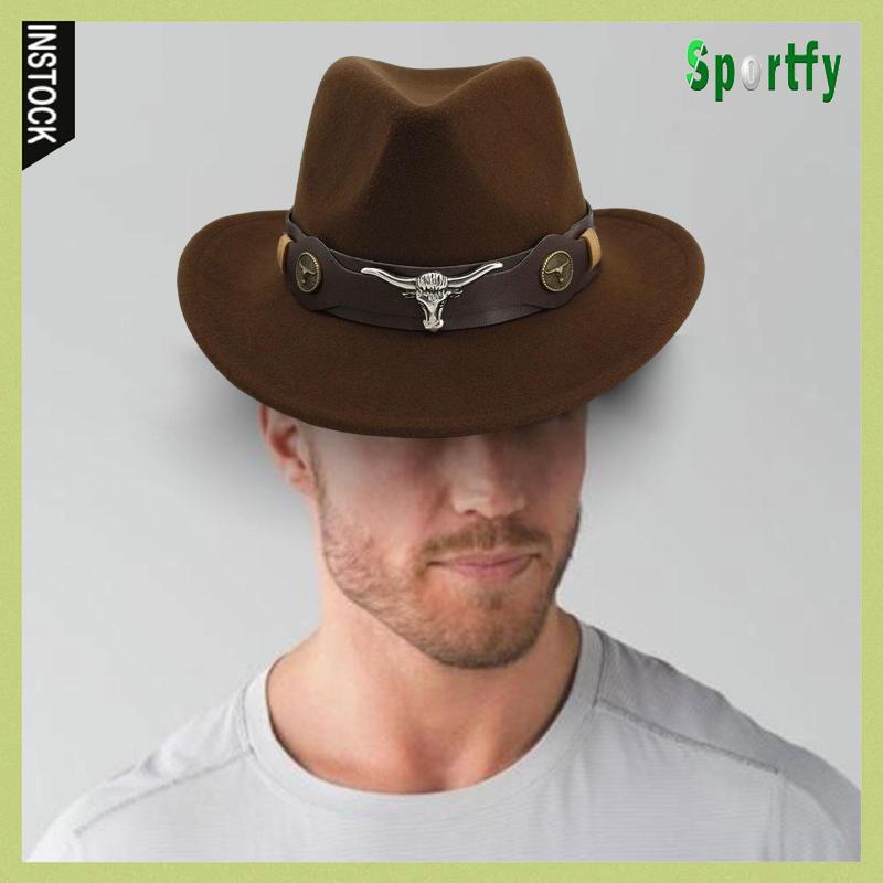 Nón Cao Bồi Rộng Vành lzdxwcke1 Cho Nam Nữ