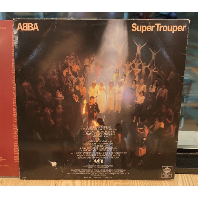 LP Vinyl: ABBA Super Trouper