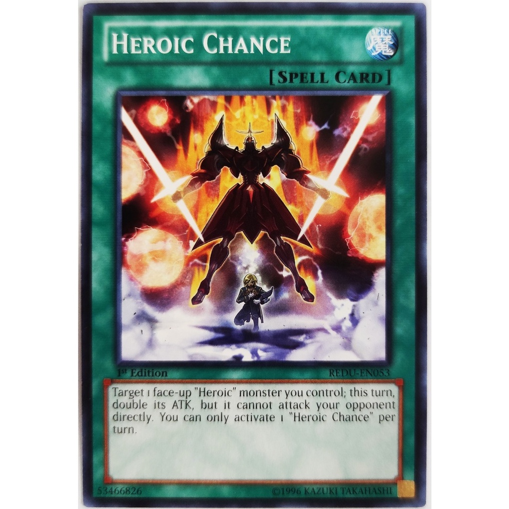 [Thẻ Yugioh] Heroic Chance |EN| Common