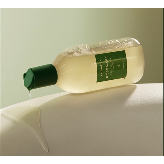 Dầu gội chăm sóc tóc và da đầu Aromatica Rosemary Scalp Scaling Shampoo 180nl, 400ml, 1000ml