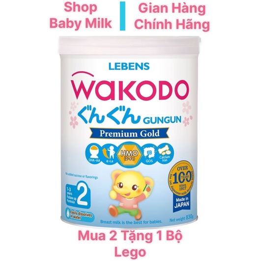 Sữa Wakodo GunGun Số 2 Date Mới 2025