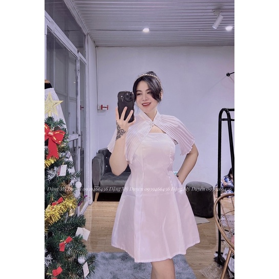 ĐẦM KÈM CHOÀNG DẬP Li  ẢNH CHỤP THẬT