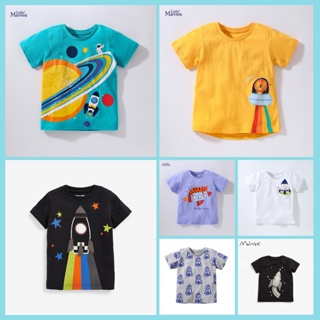 BST áo hè cotton vũ trụ cho bé trai 2-8 tuổi - Little Maven Official Store