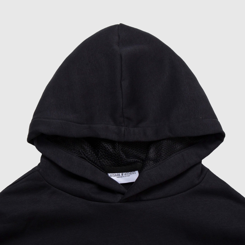 Áo Hoodie Lesavril de Vetements SDLB Black