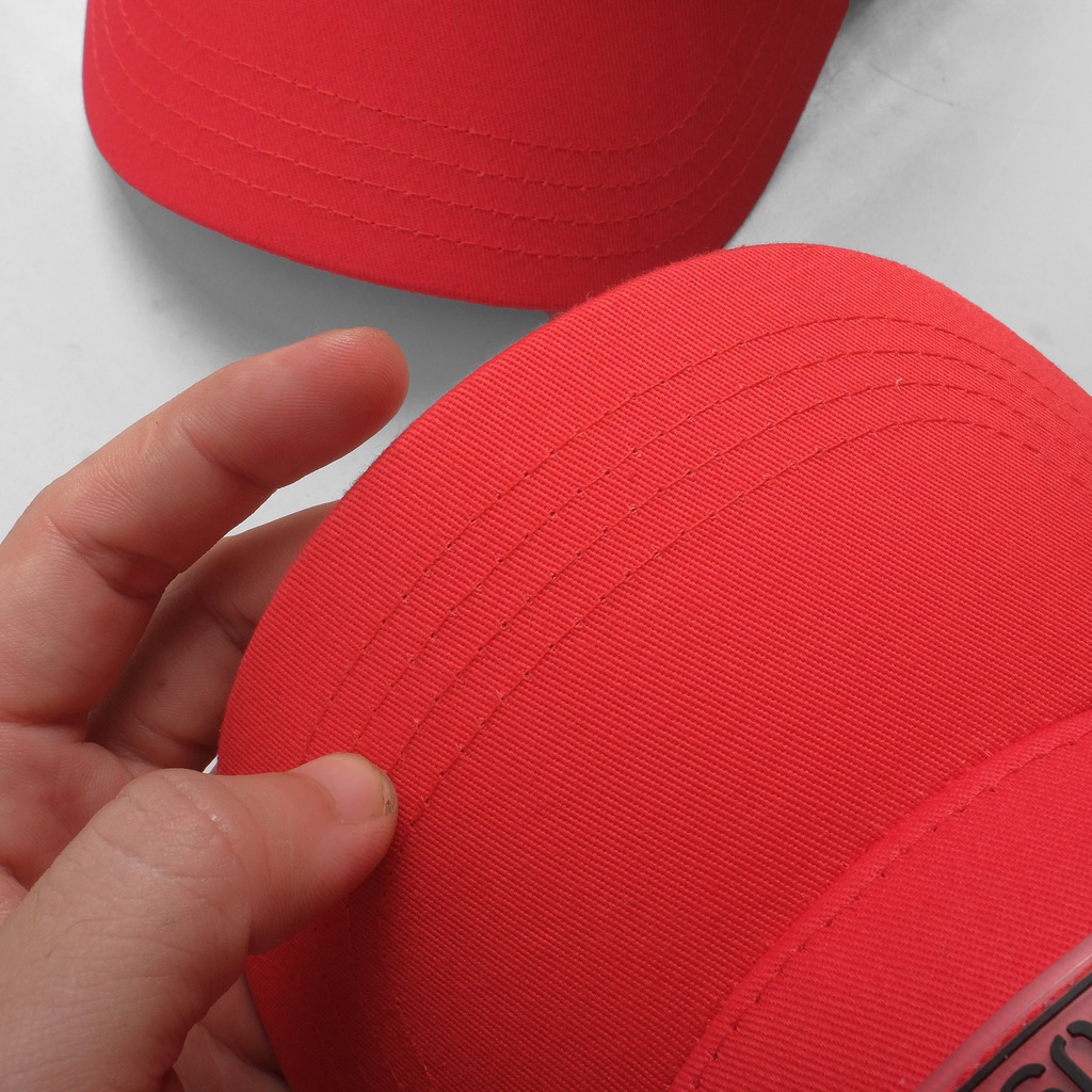 Nón lưỡi trai unisex, nón kết thể thao chất vải kaki , logo thêu TM3