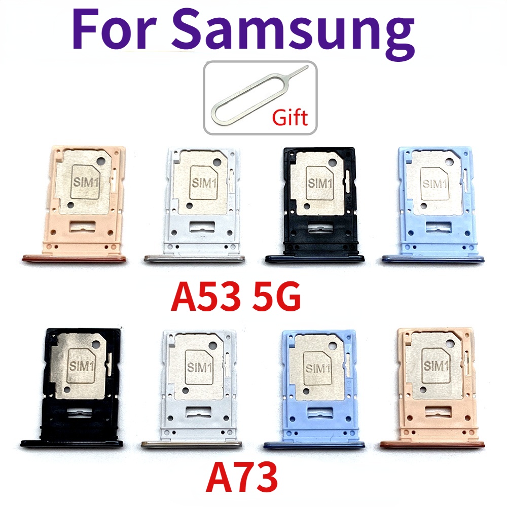 Khay Đựng SIM Điện Thoại Thay Thế Cho Samsung Galaxy A23 A33 A53 A73 5G