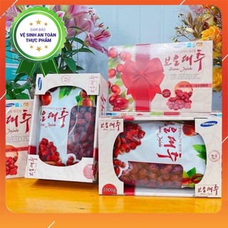 Táo Đỏ Hàn Quốc Sấy Khô Loại Cao Cấp Hộp 1kg (Tặng Kèm Túi)