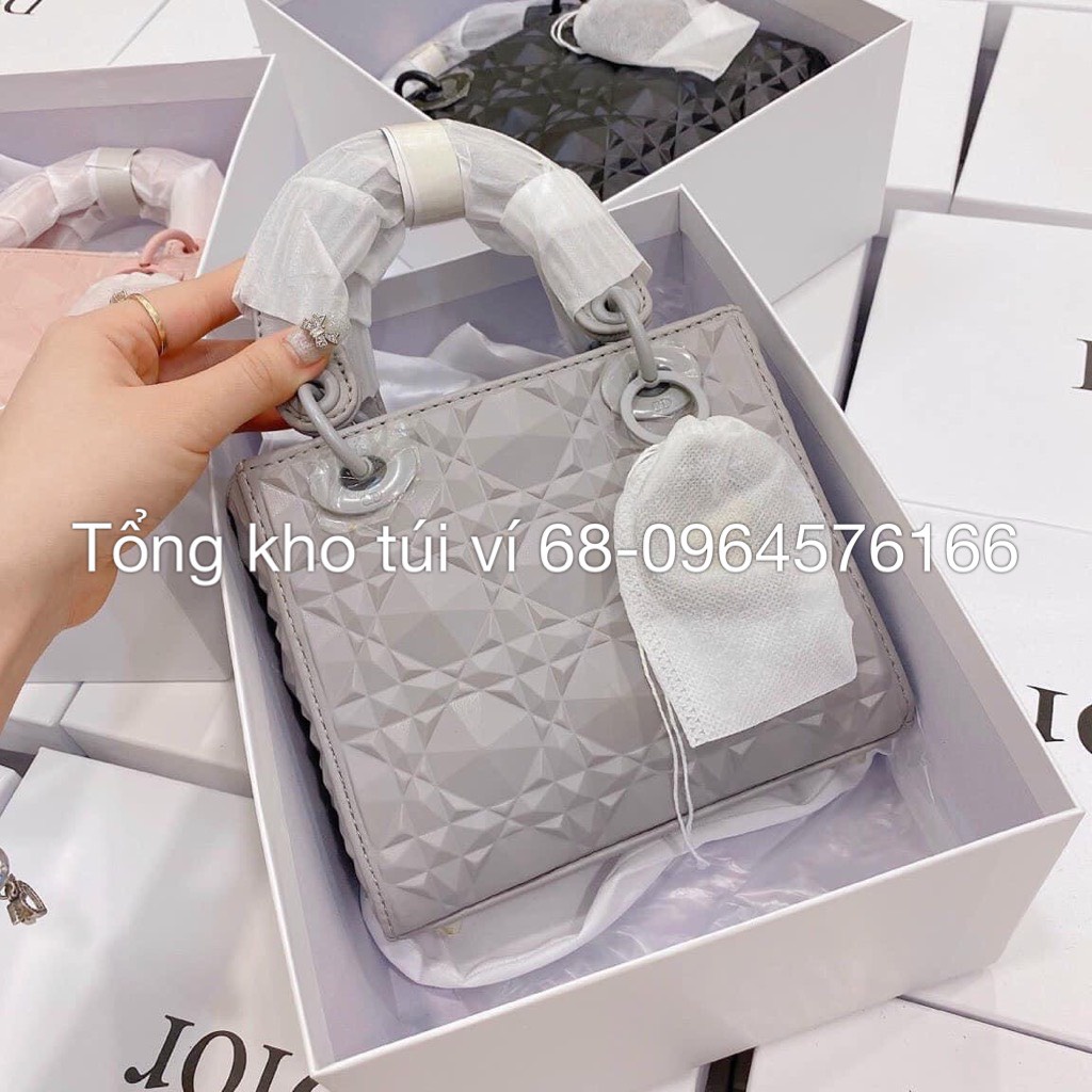 Túi Xách Nữ CD Da Bóng Full Màu Size 18 Cm Tặng Kèm Khăn Hãng di0Hàng Cao Cấp Fullbox Đeo Chéo Đeo Vai Sang Chảnh MSP429