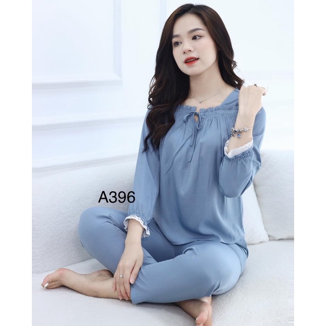 Đồ bộ pyjama nữ tay dài