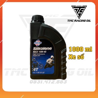 Nhớt Fuchs Silkolene Max 10W40 cho xe số