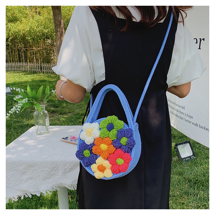 Túi Đeo Chéo Dệt Tay Thời Trang 2022 Cho Nữ