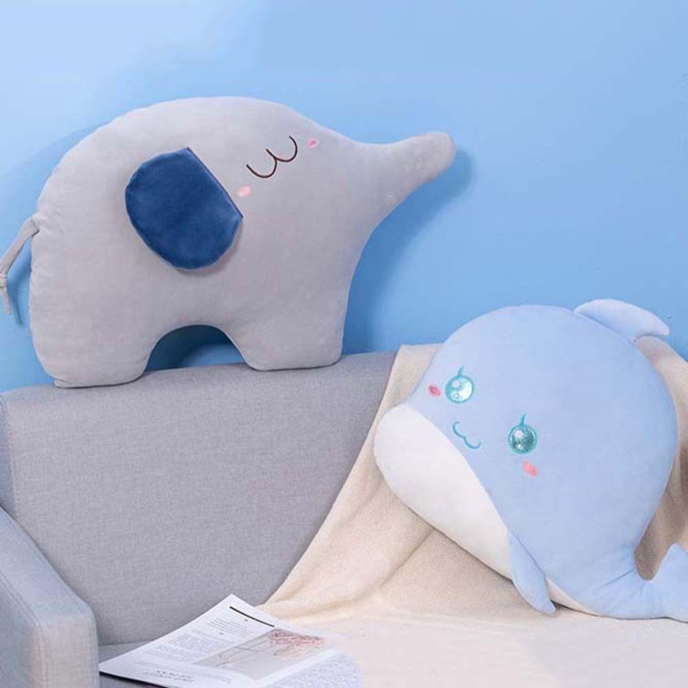 Thú Nhồi Bông Mềm Mại Hình Động Vật Dễ Thương Trang Trí Nhà Cửa