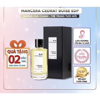 Nước Hoa Unisex Mancera Cedrat Boise Mùi Hương Tươi Mát