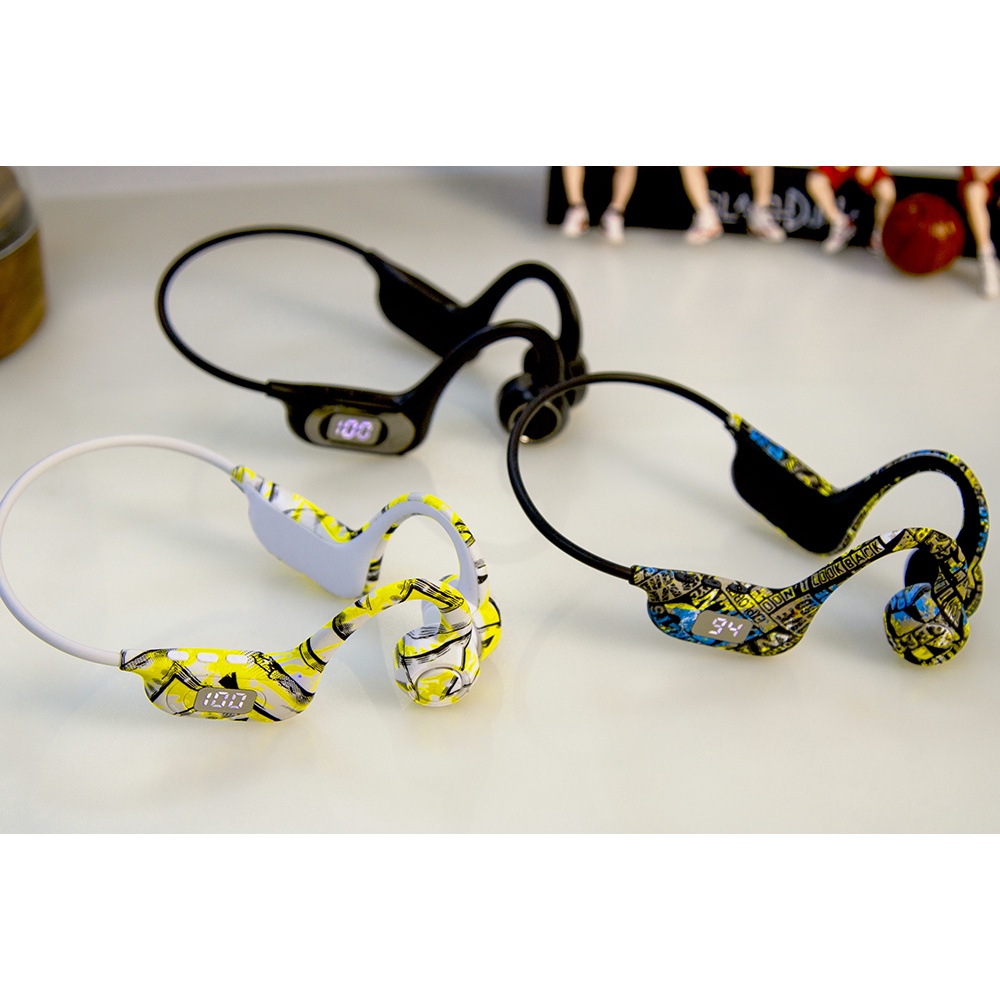 Tai Nghe Tương Thích Bluetooth Dẫn Truyền Xương Akz-g3 Tai Nghe Thể Thao Không Dây Dẫn Truyền Xương Móc Tai V5.3 Hỗ Trợ Công Nghệ Thẻ Tf