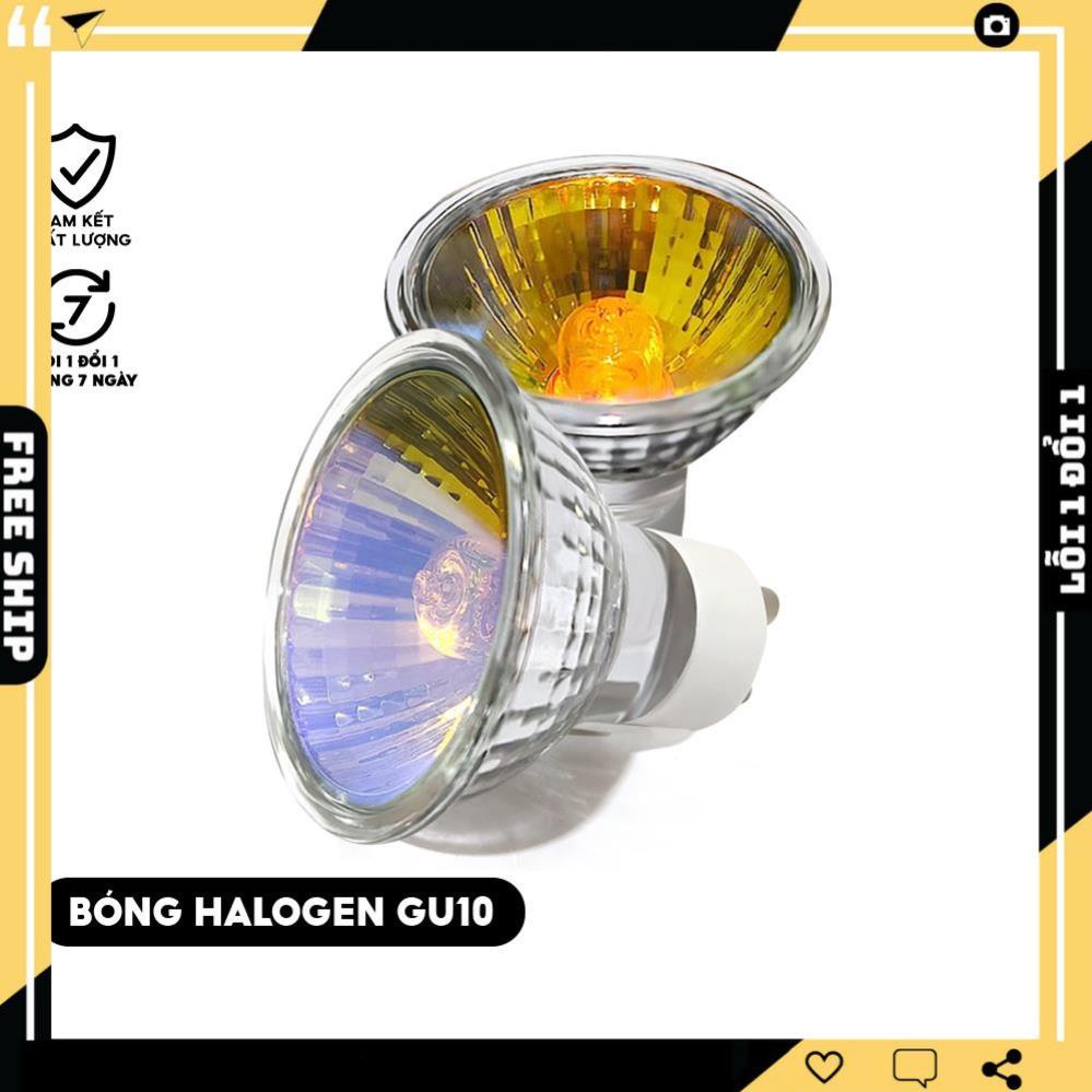 Bóng đèn halogen GU10 35W,50W - Đui đèn Halogen GU10 - Dây chỉnh sáng - Phụ kiện thay thế cho đèn đốt nến-bbwstudio