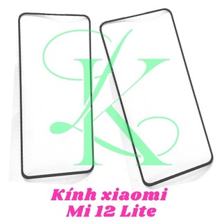 Mặt kính ép cho XM Mi 12 lite ( mi 12 lite mặt kính ép )