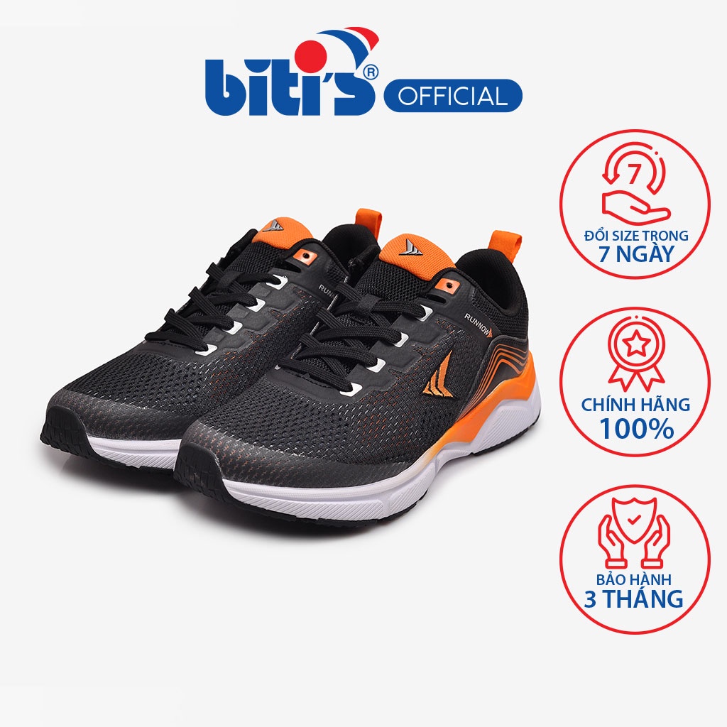 Giày Chạy Bộ Nam - Nữ Biti's Hunter Running Orange DSMH10000CAM/DSWH10000CAM