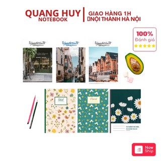 Combo 5 quyển vở học sinh 200 trang Quang Huy Ivory, tập vở kẻ ngang, vo hoc sinh ghi chú, sổ tay cute, giấy cao cấp