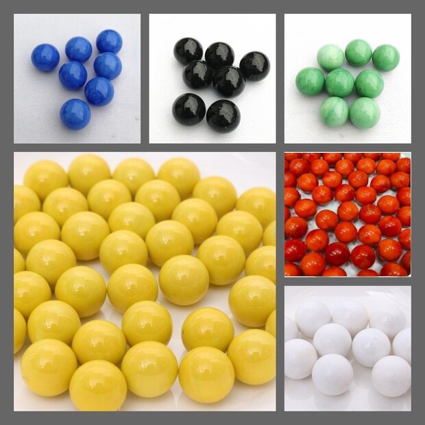 10 Viên bi sứ kích thước 16mm