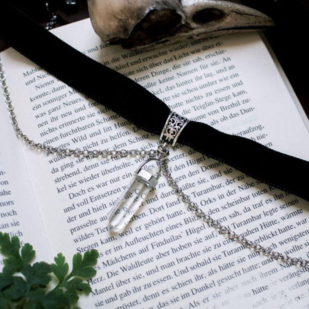Vòng Cổ Choker Vải Nhung Phong Cách Cổ Điển Thanh Lịch Dành Cho Nữ