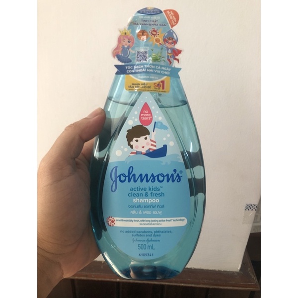 Dầu gội Johnson's Baby cho bé - Dung Tích 500ml