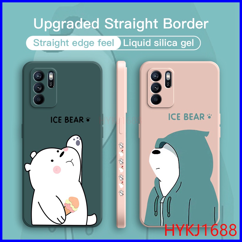 Ốp lưng OPPO Reno 6Z 5G Ốp Điện Thoại Silicon Dẻo Thiết Kế Xinh Xắn Thời Trang Cho OPPO Reno6 Z Reno 6 Z Reno 6Z 5G HBX