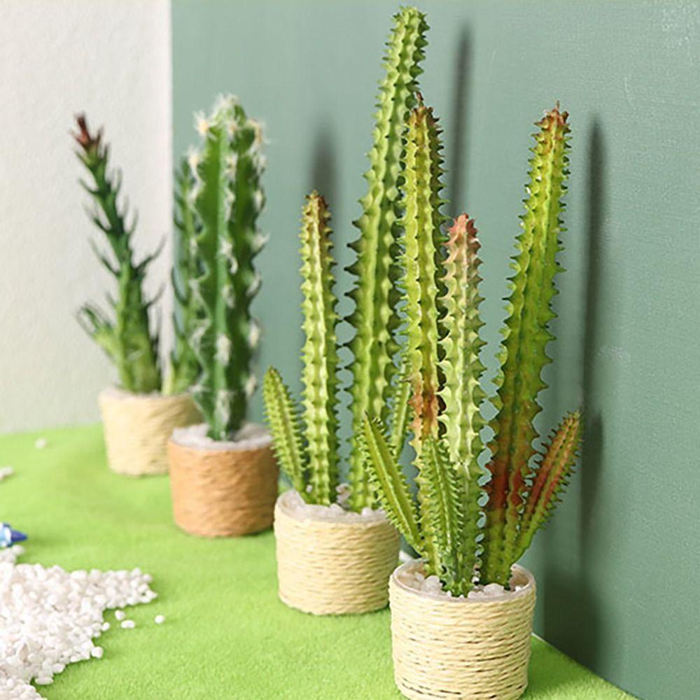 LUOL Cây Xương Rồng Giả Trang Trí