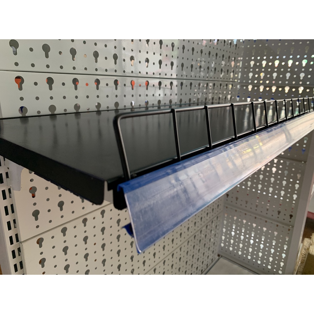 Rào chặn mâm kệ siêu thị màu đen 90cm, 120cm