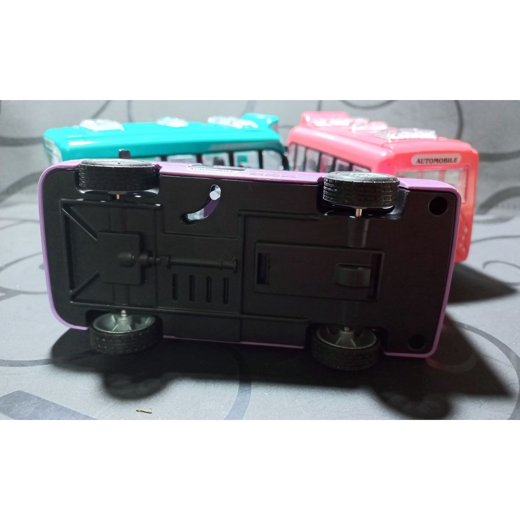Đồ Chơi Vận Động Giáo Dục, Mô Hình Xe Khách Có Thể Mở Cửa Size 12cm 02178
