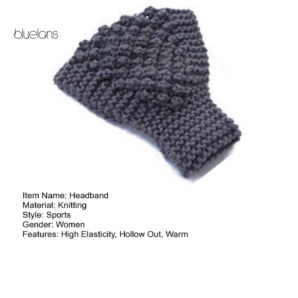 Băng Đô Thể Thao Màu Trơn Khoét Rỗng Cho Nữ