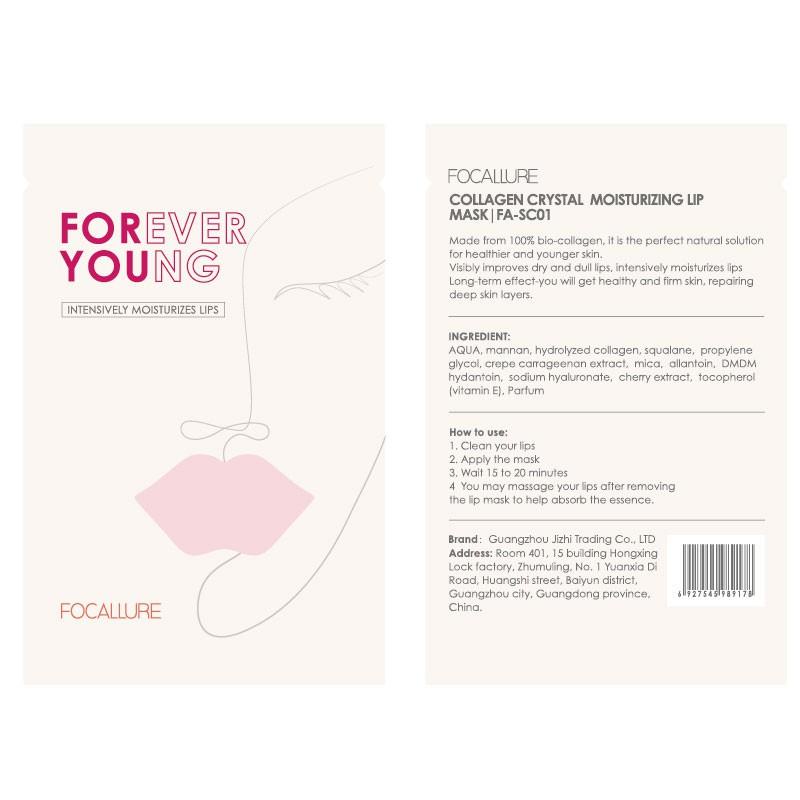 FA SC02 Mặt Nạ FOCALLURE Collagen Dưỡng Ẩm Và Chăm Sóc Môi 10g