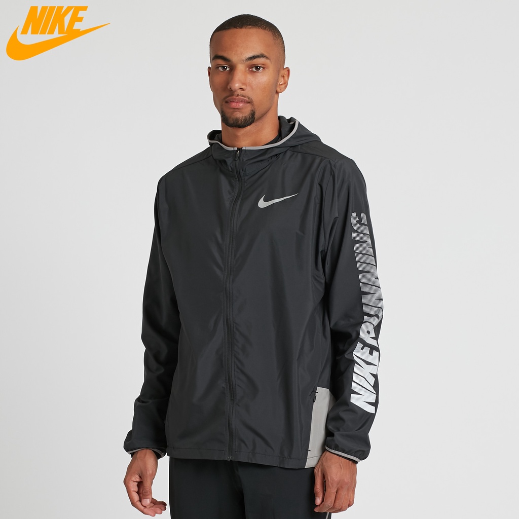 NIKE - Áo khoác thể thao nam nữ Nike City Core Windbreaker Men's Running Jacket chính hãng - Đen