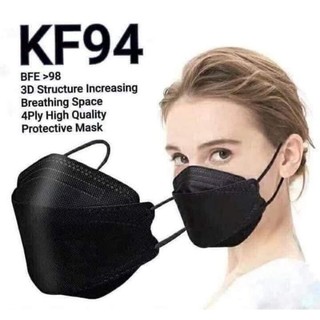 Combo 50c khẩu trang kf94 màu đen