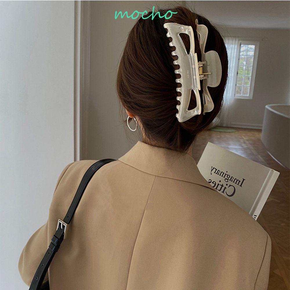 Kẹp Tóc Acrylic Hình Cá Mập Đơn Giản Thời Trang Cho Nữ