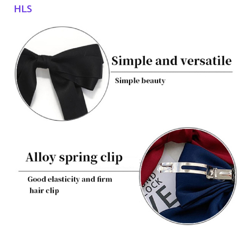 Kẹp Tóc Hình Nơ Lớn Dễ Thương Hợp Thời Trang Cho Bé Gái