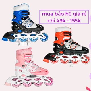 Giày Trượt Patin CENTOSY Dolphin - Bánh Phát Sáng, Phanh An Toàn Cho Bé Tập Chơi Batin