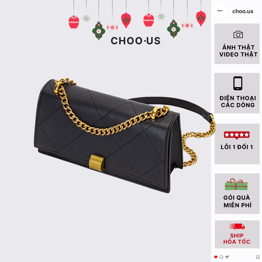 Túi xách nữ CHOOUS ROSE BAG (2 colors) Đeo vai, đeo chéo