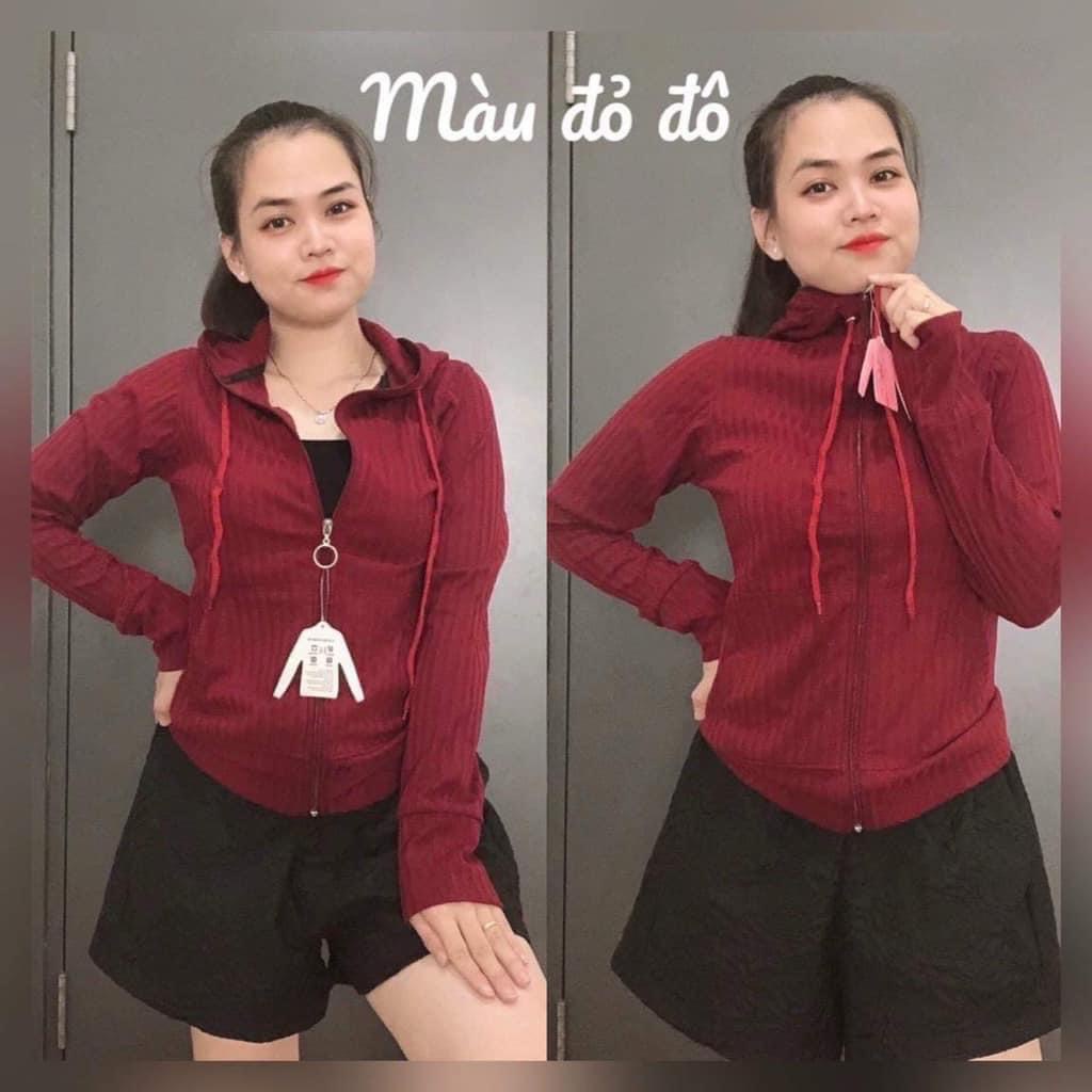 Áo khoác phối nón chất thun gân đũa thời trang_AKNB_006