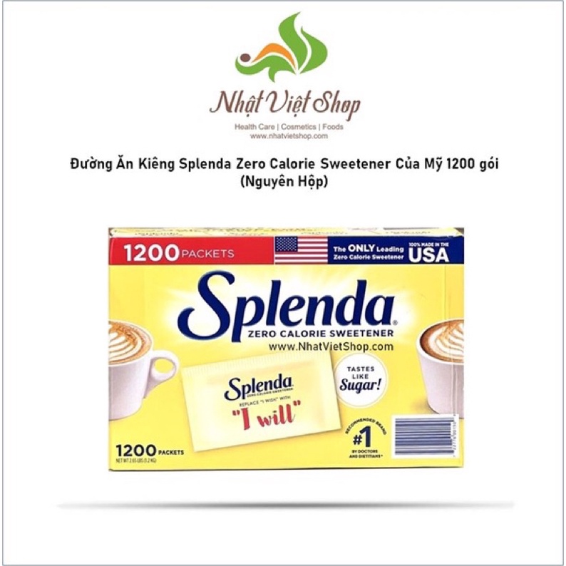 Đường Ăn Kiêng Splenda Zero Calorie Sweetener Của Mỹ