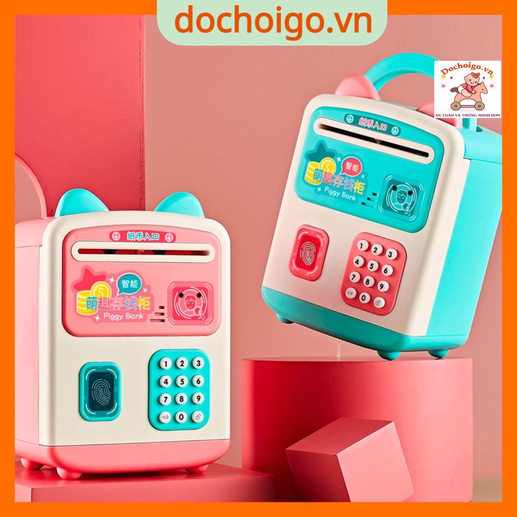 Két sắt mini cho bé cao cấp tiện lợi siêu dễ thương dạy bé cách tiết kiệm ngay từ nhỏ dochoigo.vn