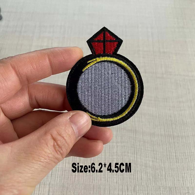 Sticker Ủi Thêu Hình Ngày Valentine 'S Day Dễ Thương