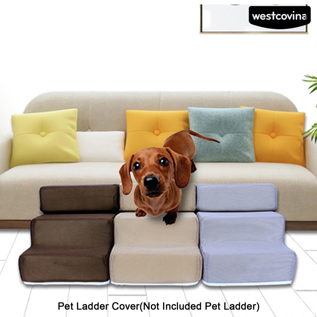 [COD]♘Vỏ Bọc Bậc Thang Bằng Da Giả Chống Trượt Thoải Mái Tháo Rời Được Cho Thú Cưng