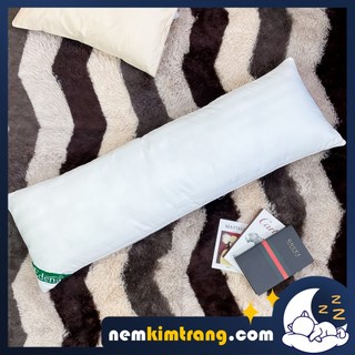 Ruột Gối Đôi Tơ Tằm 45x140 cm Edena - CHÍNH HÃNG, MỀM MẠI